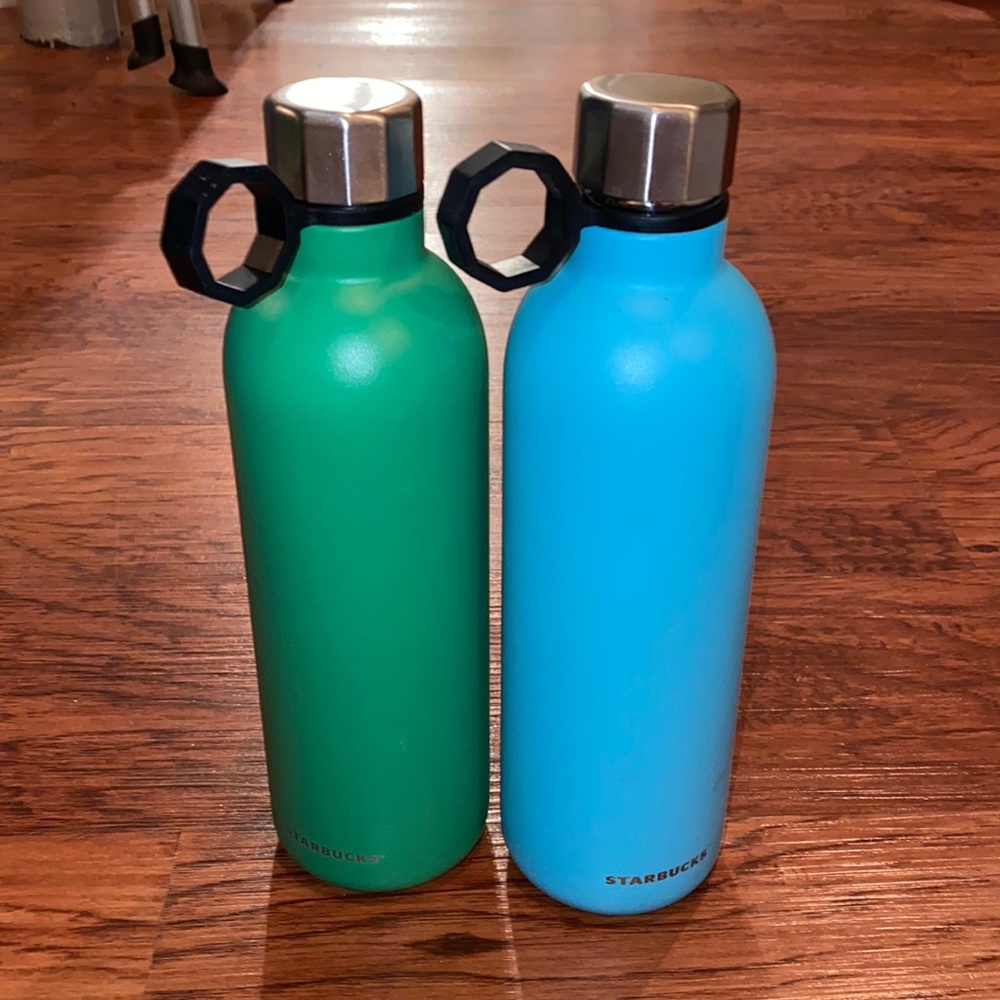 Set of 2 Starbucks Water Bottles